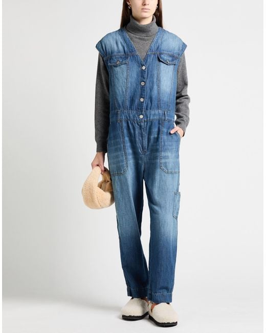 Pinko Blue Jumpsuits