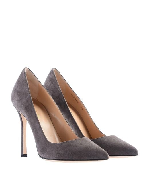 Sergio Rossi Gray Pumps