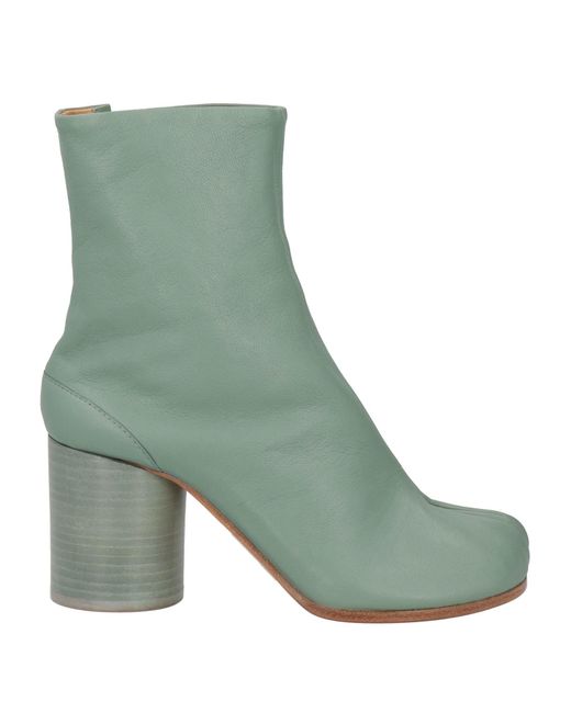 Maison Margiela Green Ankle Boots