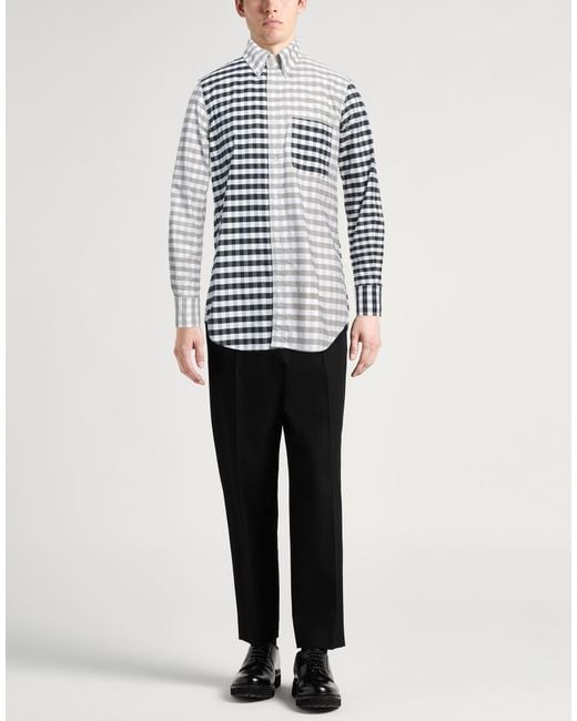 Thom Browne White Shirt Cotton for men
