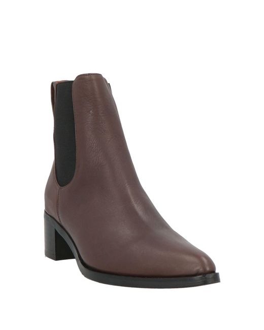 GO-UP Brown Ankle Boots