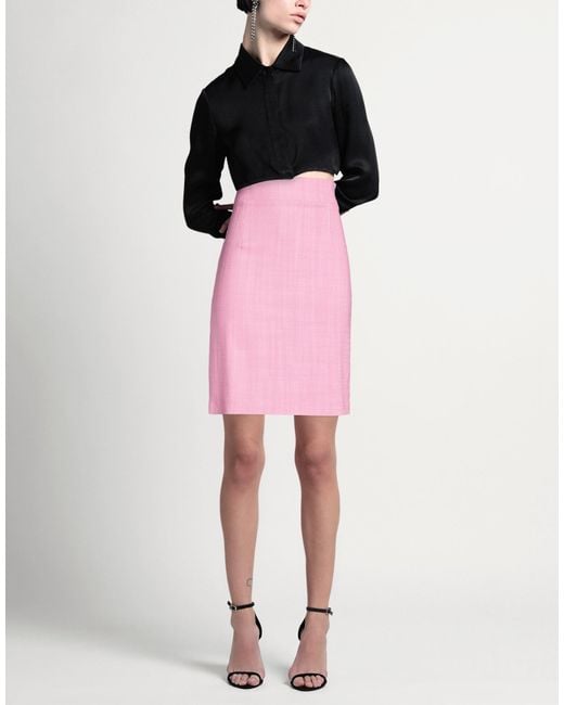 Tagliatore 0205 Pink Midi Skirts