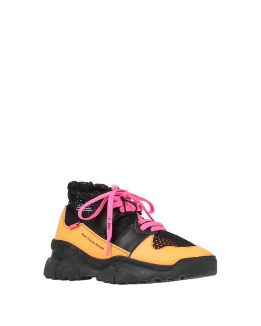 F_WD Orange Sneakers for men