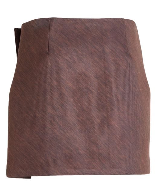 Philosophy Di Lorenzo Serafini Purple Mini Skirt