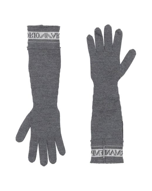 Emporio Armani White Gloves