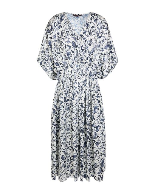 High White Midi Dresses
