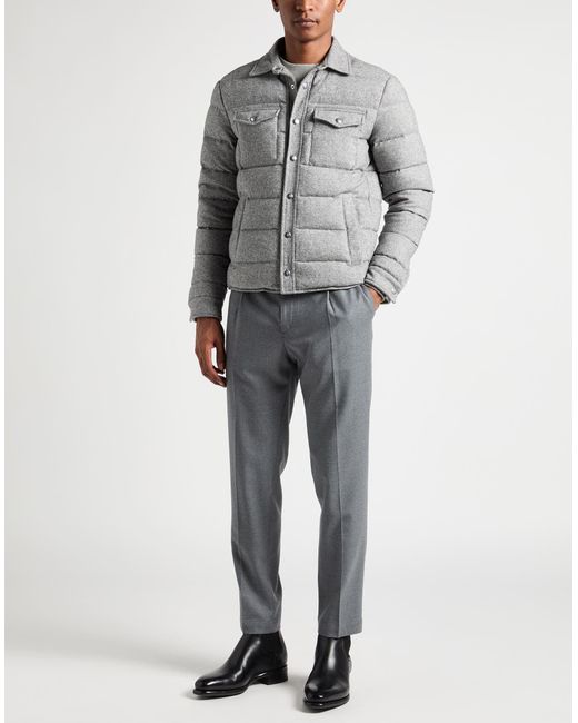 Eleventy Gray Puffer for men