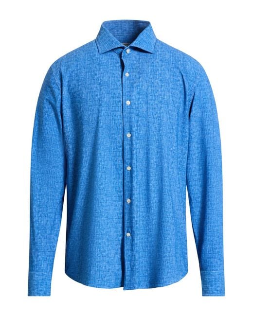 Ghirardelli Blue Shirt for men