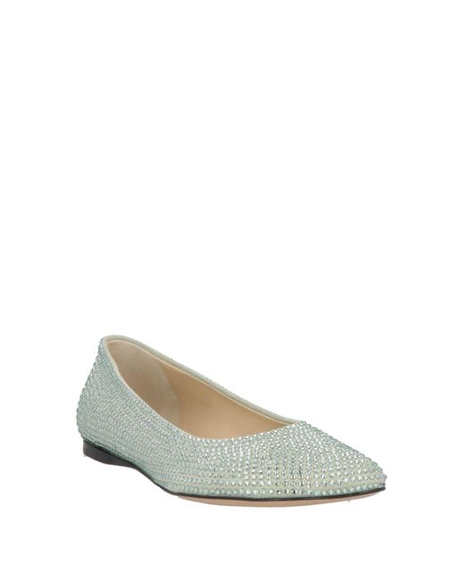 Loewe Gray Ballet Flats