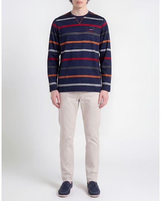 Paul & Shark Blue T-Shirt Cotton for men