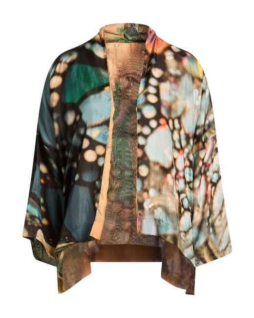 Yavi Multicolor Jacket Silk