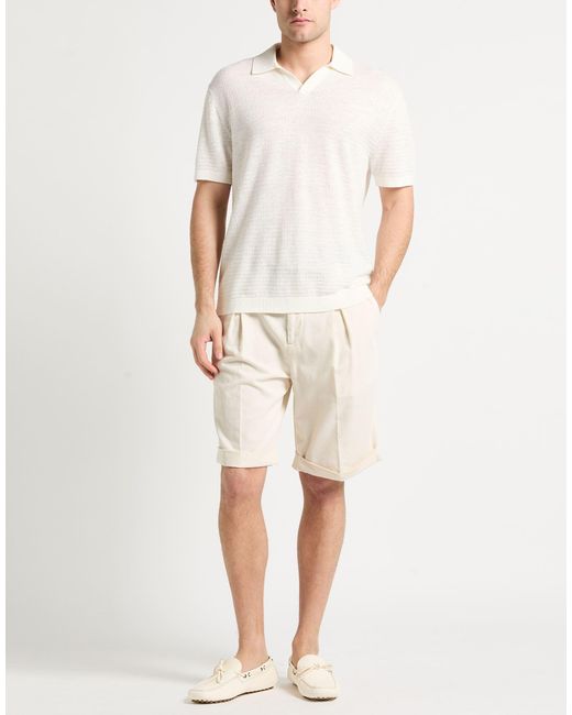 Polo Theory de hombre de color White