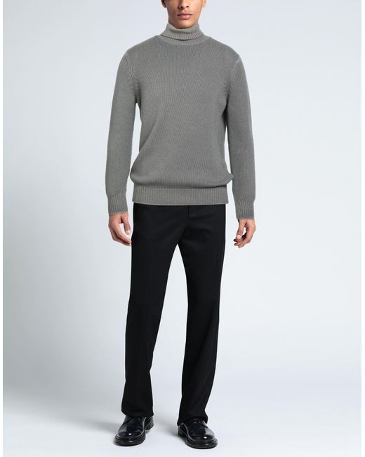FILIPPO DE LAURENTIIS Rollkragenpullover in Gray für Herren