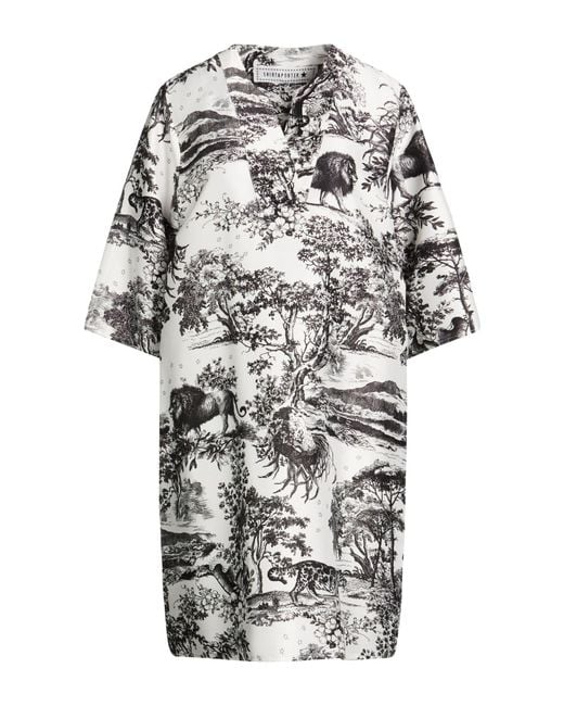 Shirtaporter White Mini Dresses