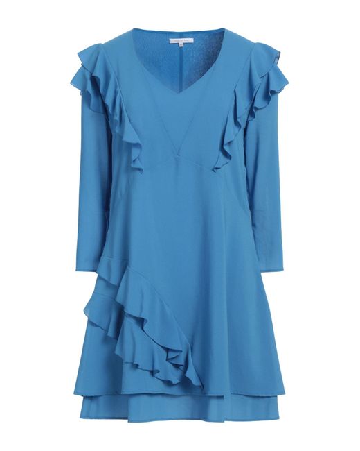 Patrizia Pepe Blue Mini Dress