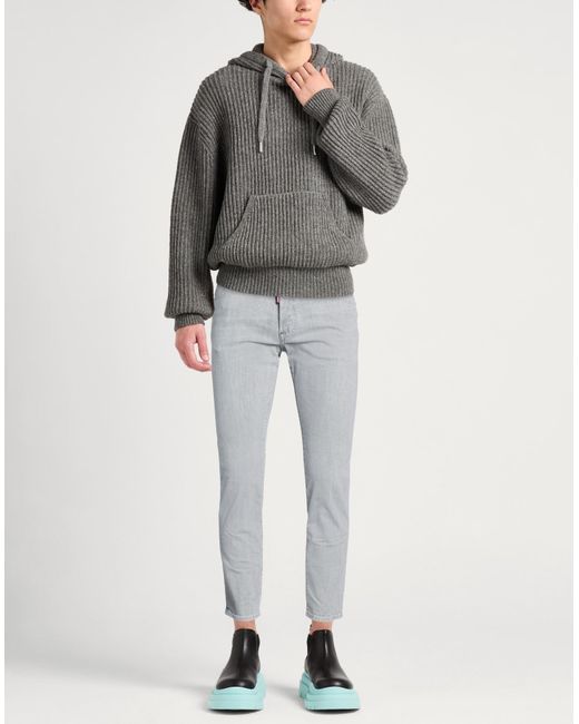 DSquared² Gray Jeans Cotton, Elastane for men