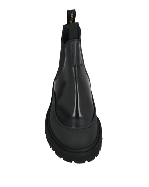 Doucal's Black Ankle Boots for men