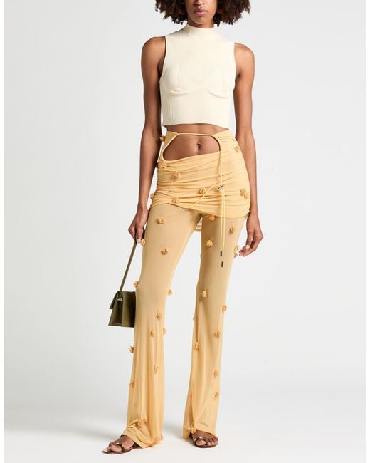 Jacquemus Yellow Pants