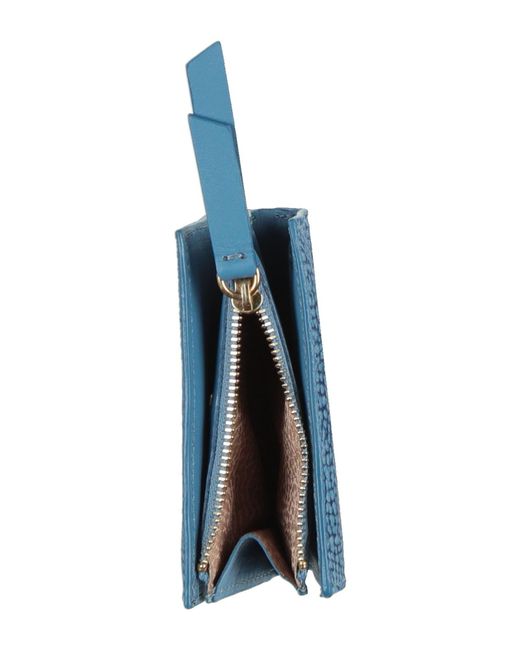 Borbonese Blue Wallet