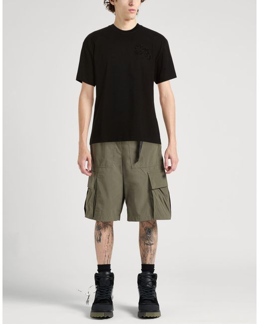 Soulland Black T-Shirt Organic Cotton for men