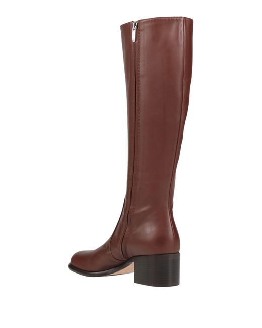 Sergio Rossi Brown Boot Leather