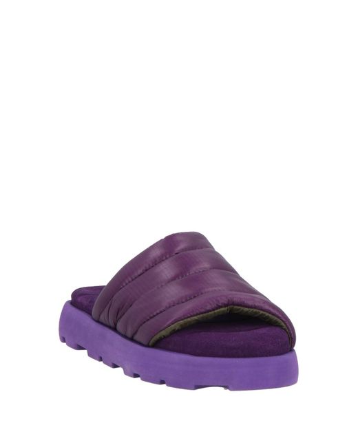 PIUMESTUDIO Purple Sandals