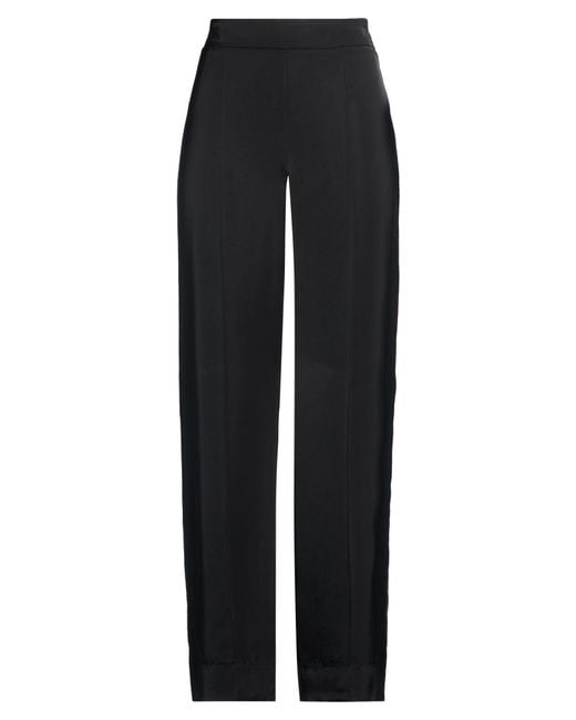 Jil Sander Black Pants Viscose