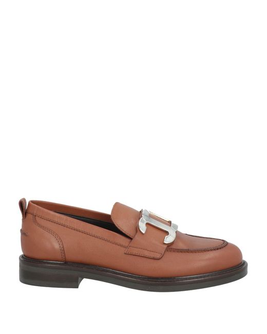 Carmens Brown Loafers Leather