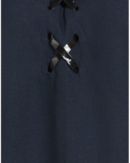 Paule Ka Blue Mini Dress Cotton, Polyamide, Elastane, Polyurethane, Viscose