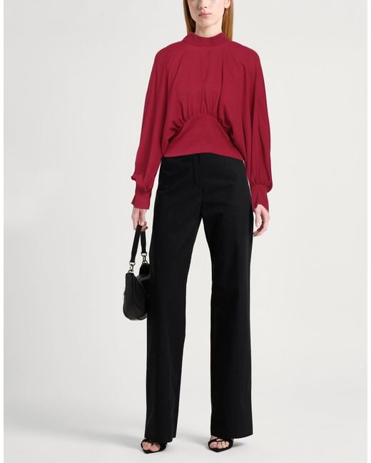 Top Cristinaeffe de color Red