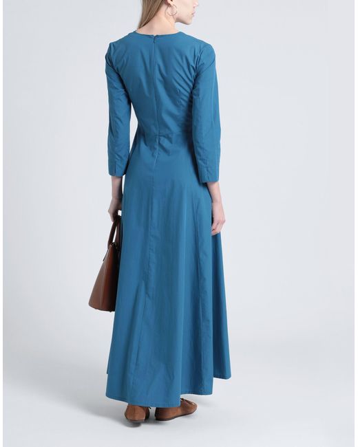 Vestido largo MAX&Co. de color Blue