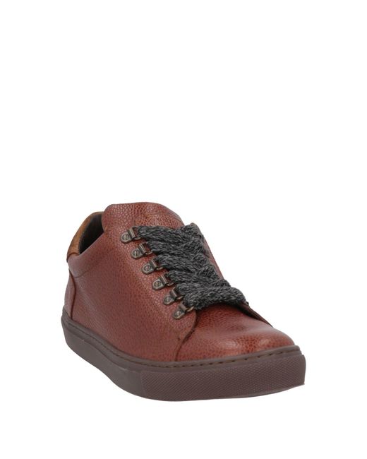 Pertini Brown Sneakers for men
