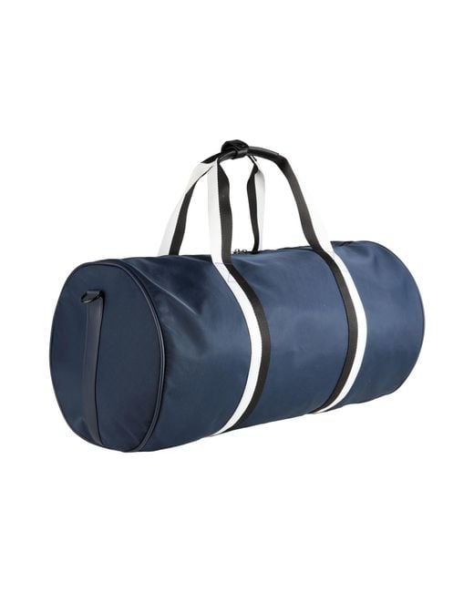 Bikkembergs Blue Duffel Bags for men