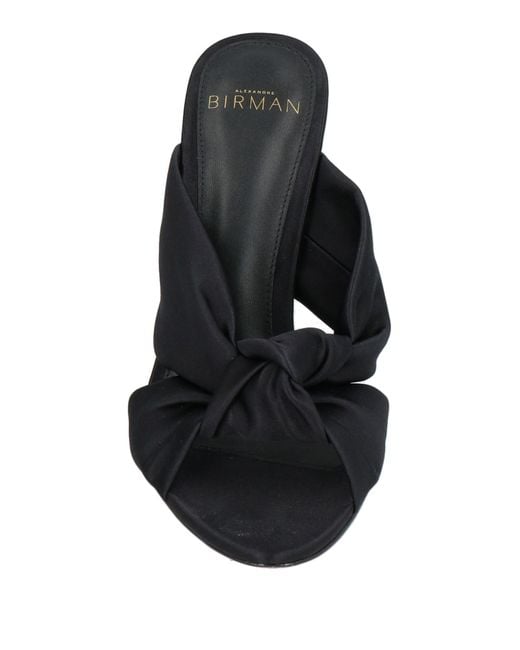 Alexandre Birman Black Sandals