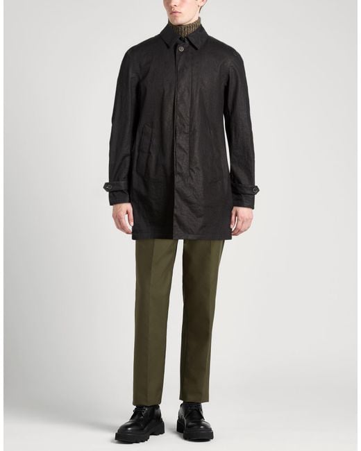 Herno Black Overcoats & Trench Coats for men