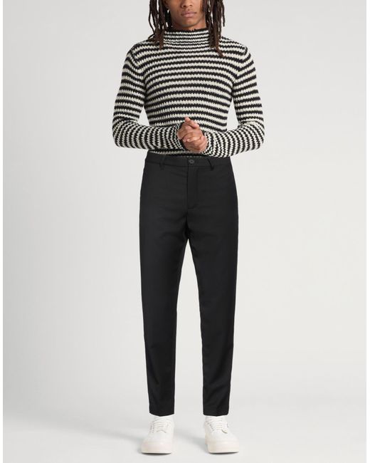 ARMANI EXCHANGE Black Trouser for men