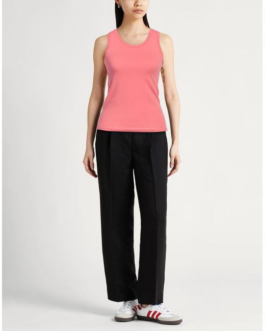 Majestic Filatures Pink Tank Top Organic Cotton