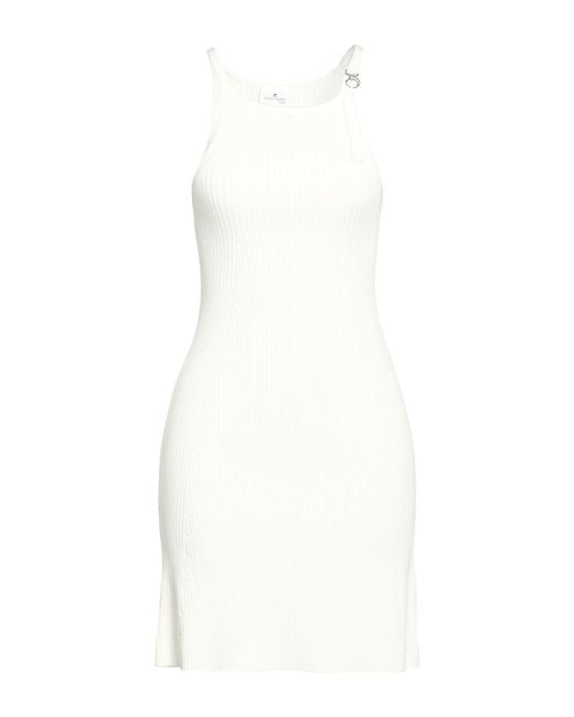 Courreges White Mini Dresses