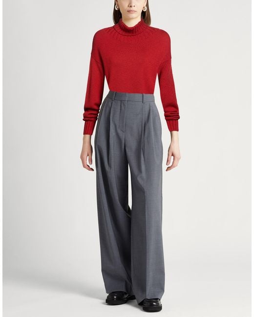 Drumohr Red Turtleneck Merino Wool