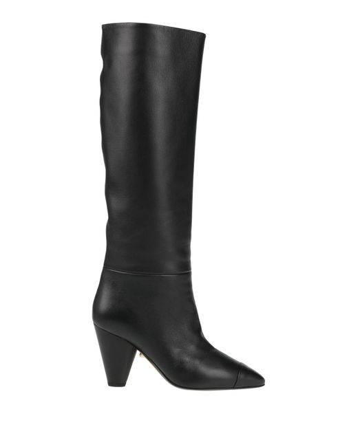 ALEVI Black Boot Leather