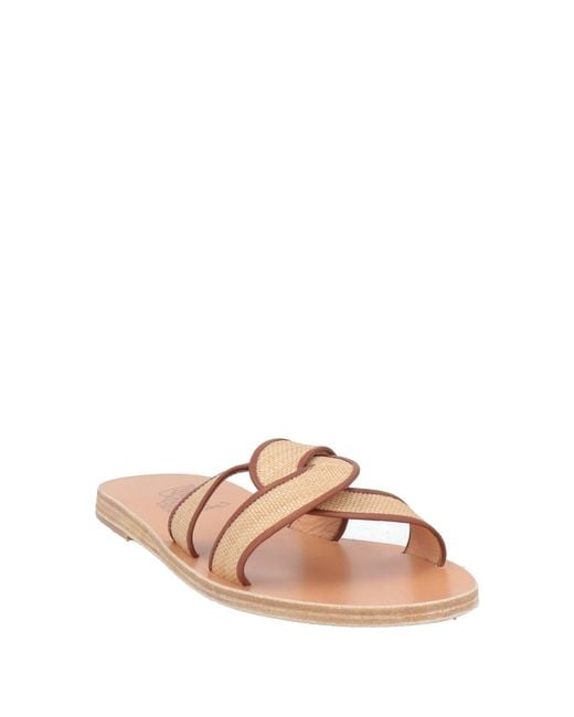 Ancient Greek Sandals Brown Sandals