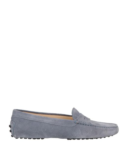 Tod's Gray Mokassin