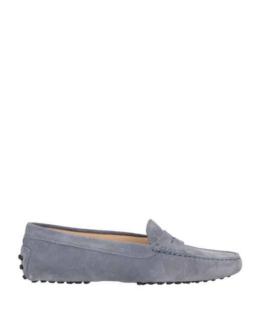 Tod's Gray Mokassin