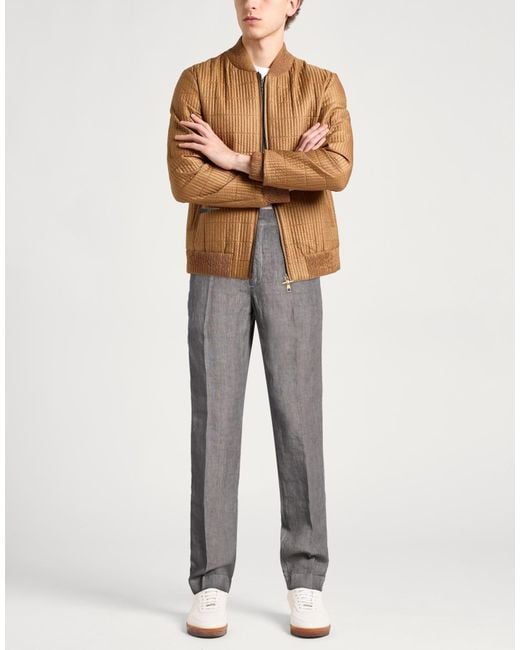 120% Lino Gray Trouser for men