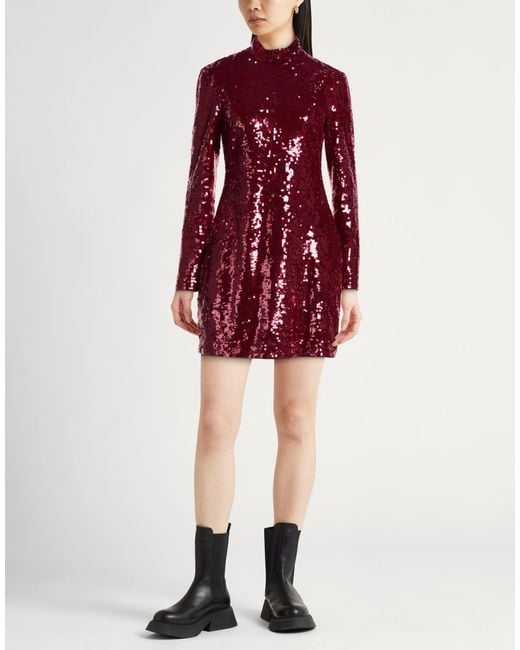 Veronica Beard Red Mini Dress