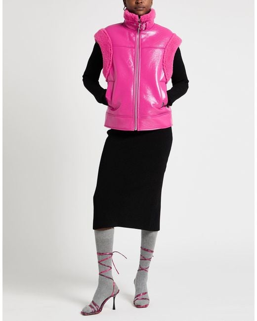 Karl Lagerfeld Pink Vests