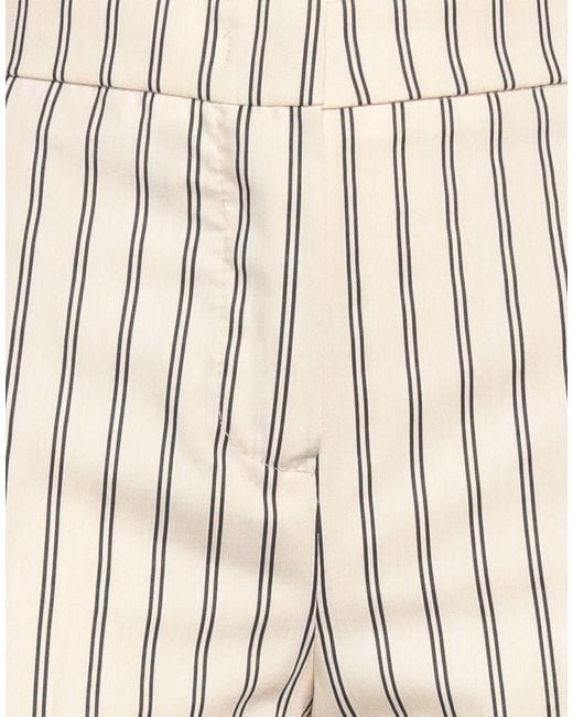 Kaos White Pants Viscose, Polyester, Polyamide