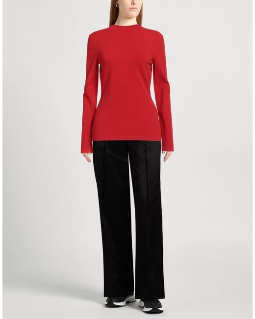 Ferragamo Red T-Shirt Viscose, Polyamide, Polyester, Elastane
