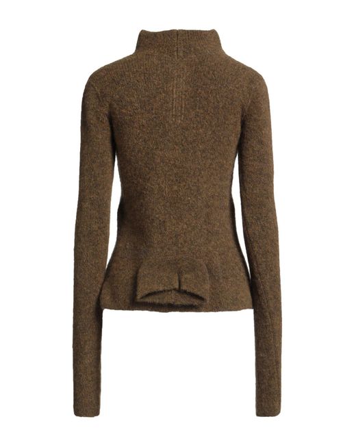 Rick Owens Brown Turtleneck