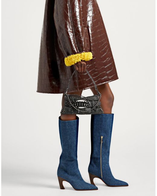 DSquared² Black Handbag Leather